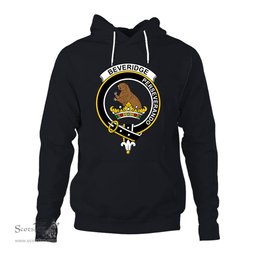 ScotsTee Shop Scottish Beveridge (Beveridge-Duncan) Clan Tartan Scottish Clans Crest Hoodie