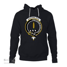 ScotsTee Shop Scottish Auchinleck or Affleck Clan Tartan Scottish Clans Crest Hoodie