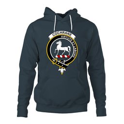 ScotsTee Shop Scottish Cochrane Clan Tartan Scottish Clans Crest Hoodie