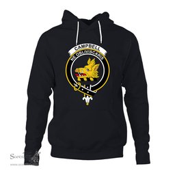 ScotsTee Shop Scottish Campbell Clan Tartan Scottish Clans Crest Hoodie