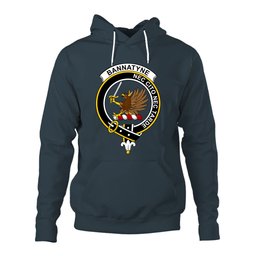 ScotsTee Shop Scottish Bannatyne Clan Tartan Scottish Clans Crest Hoodie