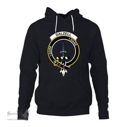 ScotsTee Shop Scottish Dalzell Clan Tartan Scottish Clans Crest Hoodie