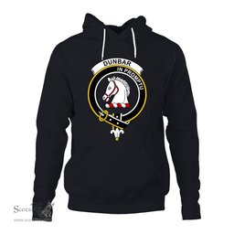ScotsTee Shop Scottish Dunbar Clan Tartan Scottish Clans Crest Hoodie