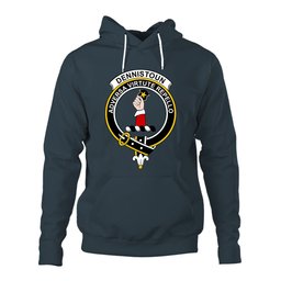 ScotsTee Shop Scottish Dennistoun Clan Tartan Scottish Clans Crest Hoodie