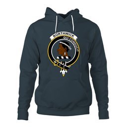ScotsTee Shop Scottish Borthwick Clan Tartan Scottish Clans Crest Hoodie