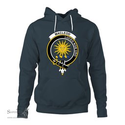 ScotsTee Shop Scottish MacLeod of Lewis Clan Tartan Scottish Clans Crest Hoodie