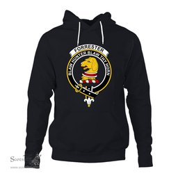 ScotsTee Shop Scottish Forrester Clan Tartan Scottish Clans Crest Hoodie