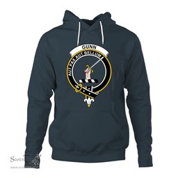 ScotsTee Shop Scottish Gunn Clan Tartan Scottish Clans Crest Hoodie