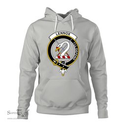 ScotsTee Shop Scottish Lennox Clan Tartan Scottish Clans Crest Hoodie