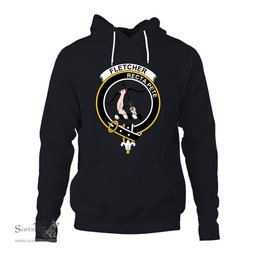 ScotsTee Shop Scottish Fletcher Clan Tartan Scottish Clans Crest Hoodie