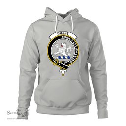 ScotsTee Shop Scottish Inglis Clan Tartan Scottish Clans Crest Hoodie