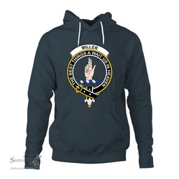 ScotsTee Shop Scottish Miller Clan Tartan Scottish Clans Crest Hoodie