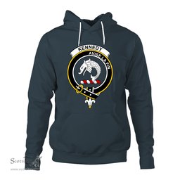 ScotsTee Shop Scottish Kennedy Clan Tartan Scottish Clans Crest Hoodie