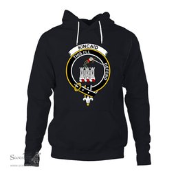 ScotsTee Shop Scottish Kincaid Clan Tartan Scottish Clans Crest Hoodie