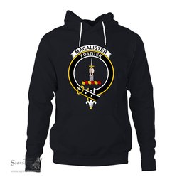 ScotsTee Shop Scottish MacAlister Clan Tartan Scottish Clans Crest Hoodie