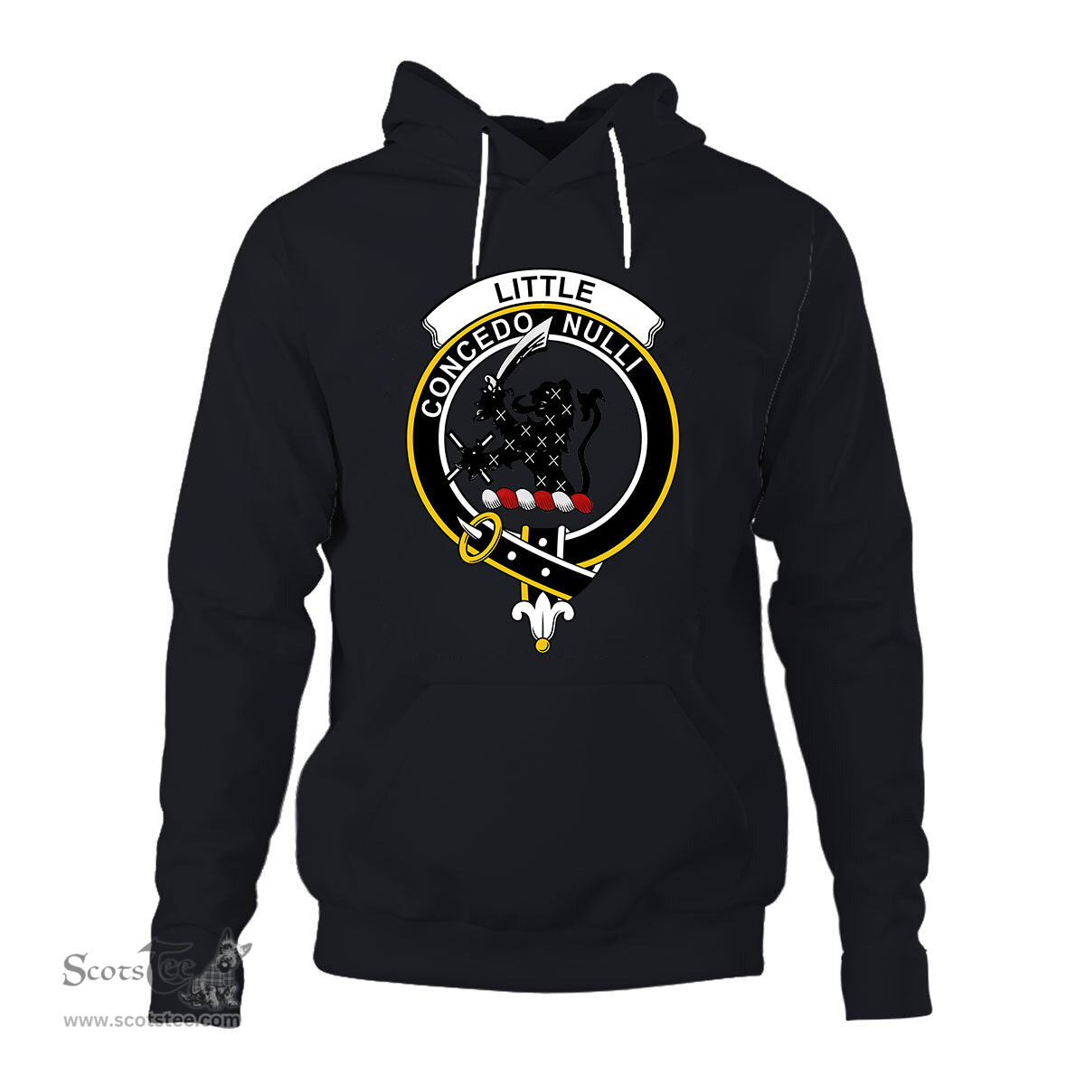 ScotsTee Shop Scottish Little TVN Clan Tartan Scottish Clans Crest Hoodie