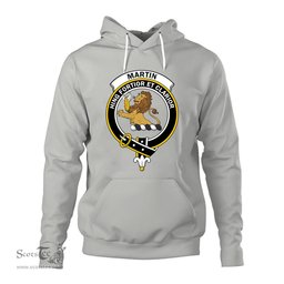 ScotsTee Shop Scottish Martin Clan Tartan Scottish Clans Crest Hoodie