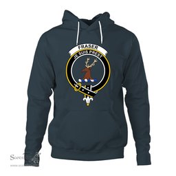 ScotsTee Shop Scottish Fraser Of Lovat Clan Tartan Scottish Clans Crest Hoodie