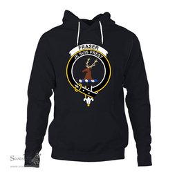 ScotsTee Shop Scottish Fraser Of Lovat Clan Tartan Scottish Clans Crest Hoodie