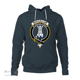 ScotsTee Shop Scottish MacCallum Clan Tartan Scottish Clans Crest Hoodie