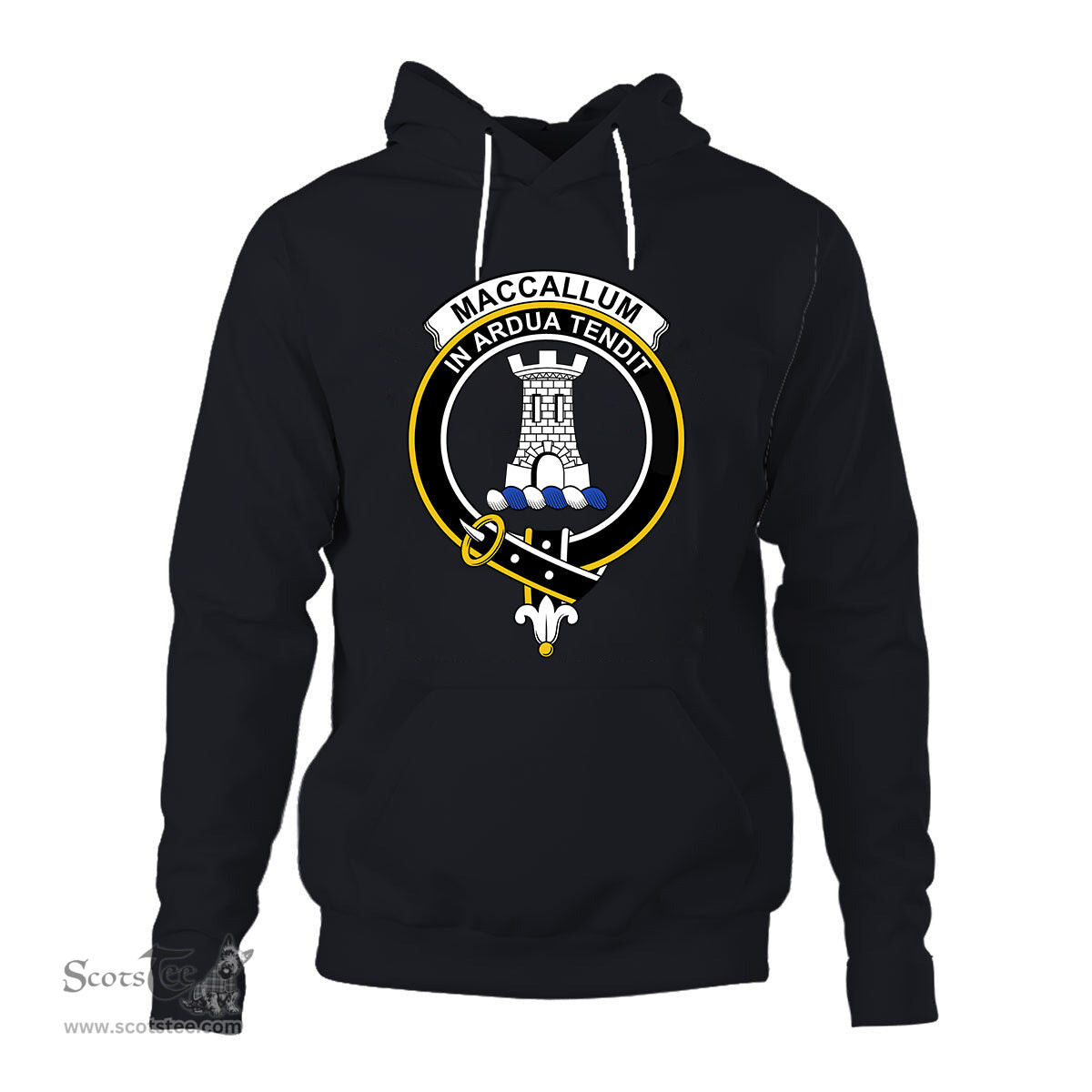 ScotsTee Shop Scottish MacCallum Clan Tartan Scottish Clans Crest Hoodie