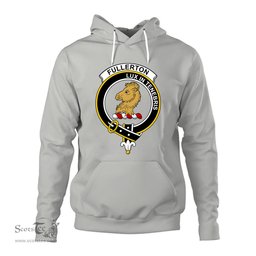 ScotsTee Shop Scottish Fullerton Clan Tartan Scottish Clans Crest Hoodie
