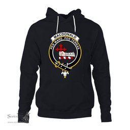 ScotsTee Shop Scottish MacDonalds Of Sleat Clan Tartan Scottish Clans Crest Hoodie