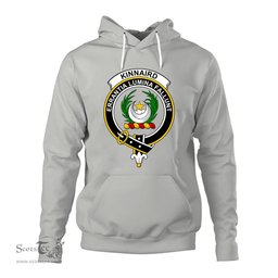 ScotsTee Shop Scottish Kinnaird Clan Tartan Scottish Clans Crest Hoodie