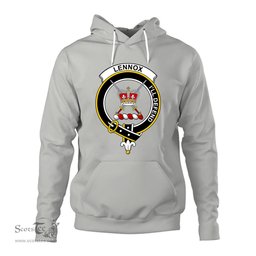 ScotsTee Shop Scottish Lennox Kincaid Clan Tartan Scottish Clans Crest Hoodie