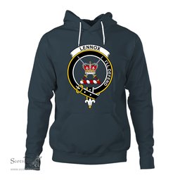ScotsTee Shop Scottish Lennox Kincaid Clan Tartan Scottish Clans Crest Hoodie
