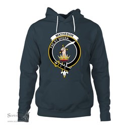 ScotsTee Shop Scottish Matheson Clan Tartan Scottish Clans Crest Hoodie