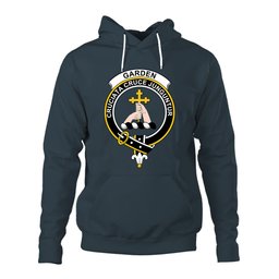 ScotsTee Shop Scottish Garden (or Gardyne) Clan Tartan Scottish Clans Crest Hoodie