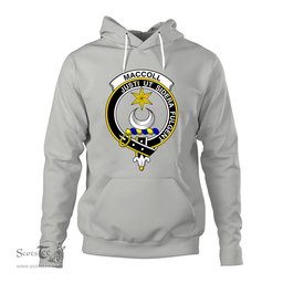ScotsTee Shop Scottish MacColl New Clan Tartan Scottish Clans Crest Hoodie