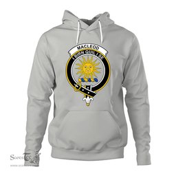 ScotsTee Shop Scottish MacLeod of Lewis New Clan Tartan Scottish Clans Crest Hoodie