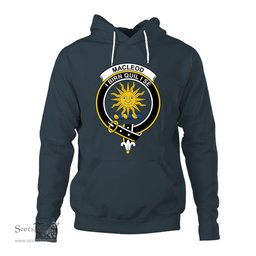 ScotsTee Shop Scottish MacLeod of Lewis New Clan Tartan Scottish Clans Crest Hoodie