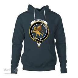 ScotsTee Shop Scottish McPhee Clan Tartan Scottish Clans Crest Hoodie