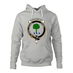 ScotsTee Shop Scottish Kinninmont Clan Tartan Scottish Clans Crest Hoodie