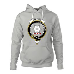 ScotsTee Shop Scottish Jardine Clan Tartan Scottish Clans Crest Hoodie