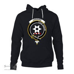 ScotsTee Shop Scottish Jardine Clan Tartan Scottish Clans Crest Hoodie