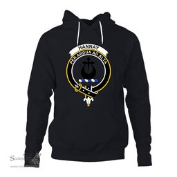 ScotsTee Shop Scottish Hannay Clan Tartan Scottish Clans Crest Hoodie