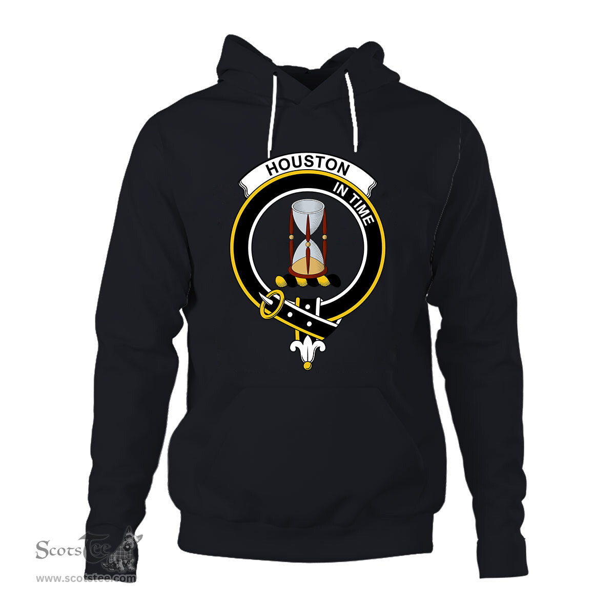 ScotsTee Shop Scottish Houston Clan Tartan Scottish Clans Crest Hoodie