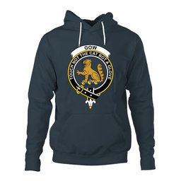 ScotsTee Shop Scottish Gow McGouan Clan Tartan Scottish Clans Crest Hoodie