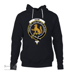 ScotsTee Shop Scottish Gow McGouan Clan Tartan Scottish Clans Crest Hoodie