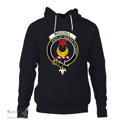 ScotsTee Shop Scottish MacColl Clan Tartan Scottish Clans Crest Hoodie