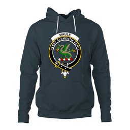 ScotsTee Shop Scottish Maule Clan Tartan Scottish Clans Crest Hoodie