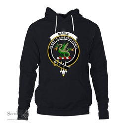ScotsTee Shop Scottish Maule Clan Tartan Scottish Clans Crest Hoodie