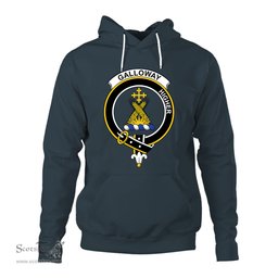 ScotsTee Shop Scottish Galloway Clan Tartan Scottish Clans Crest Hoodie