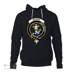 ScotsTee Shop Scottish Murray of Dysart Clan Tartan Scottish Clans Crest Hoodie