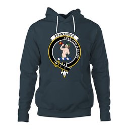 ScotsTee Shop Scottish Pennycook Clan Tartan Scottish Clans Crest Hoodie