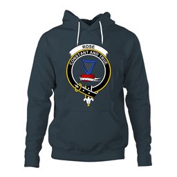 ScotsTee Shop Scottish Rose Clan Tartan Scottish Clans Crest Hoodie